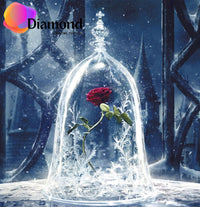 Thumbnail for Rose in Glass Diamond Painting for you
