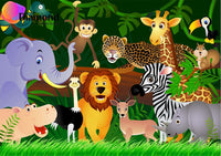 Thumbnail for Jungle dieren Diamond Painting for you