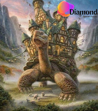 Thumbnail for Huis op Schildpad Diamond Painting for you