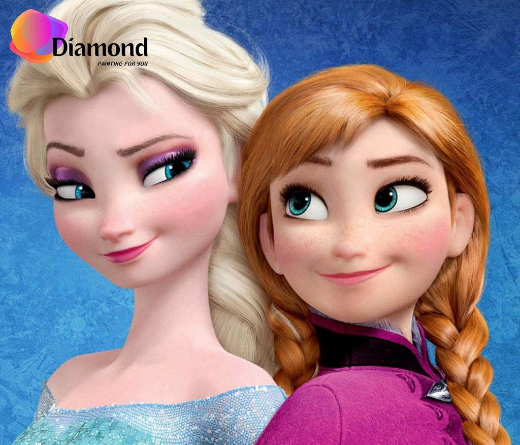 Anna and Elsa Diamond Painting for you
