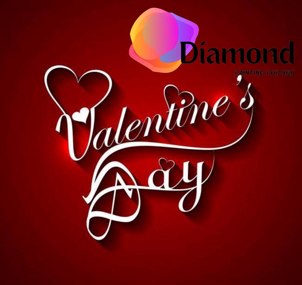 valentijnsdag tekst Diamond Painting for you