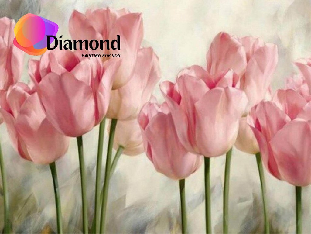 Tulpen Roze Diamond Painting for you