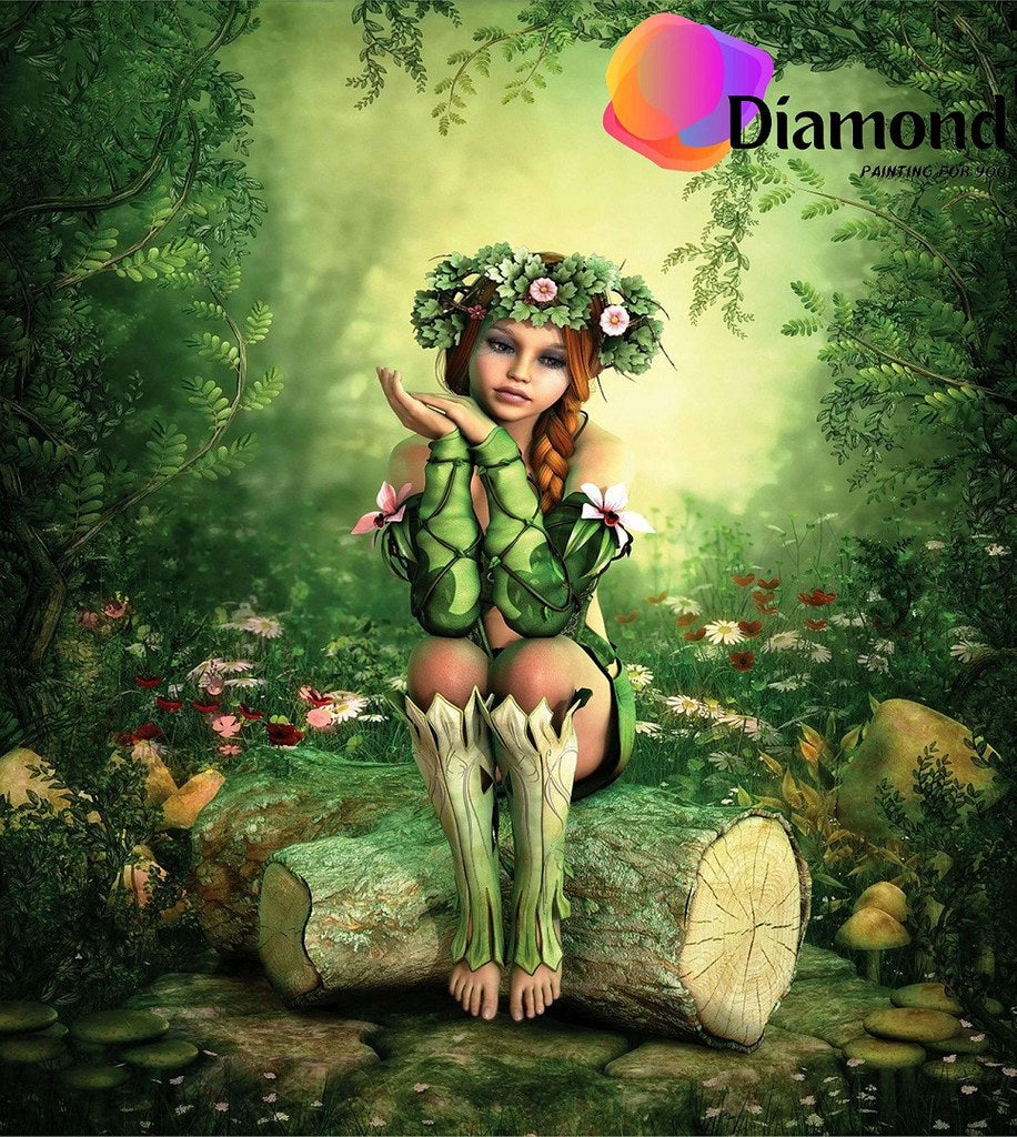 Bosmeisje Diamond Painting for you
