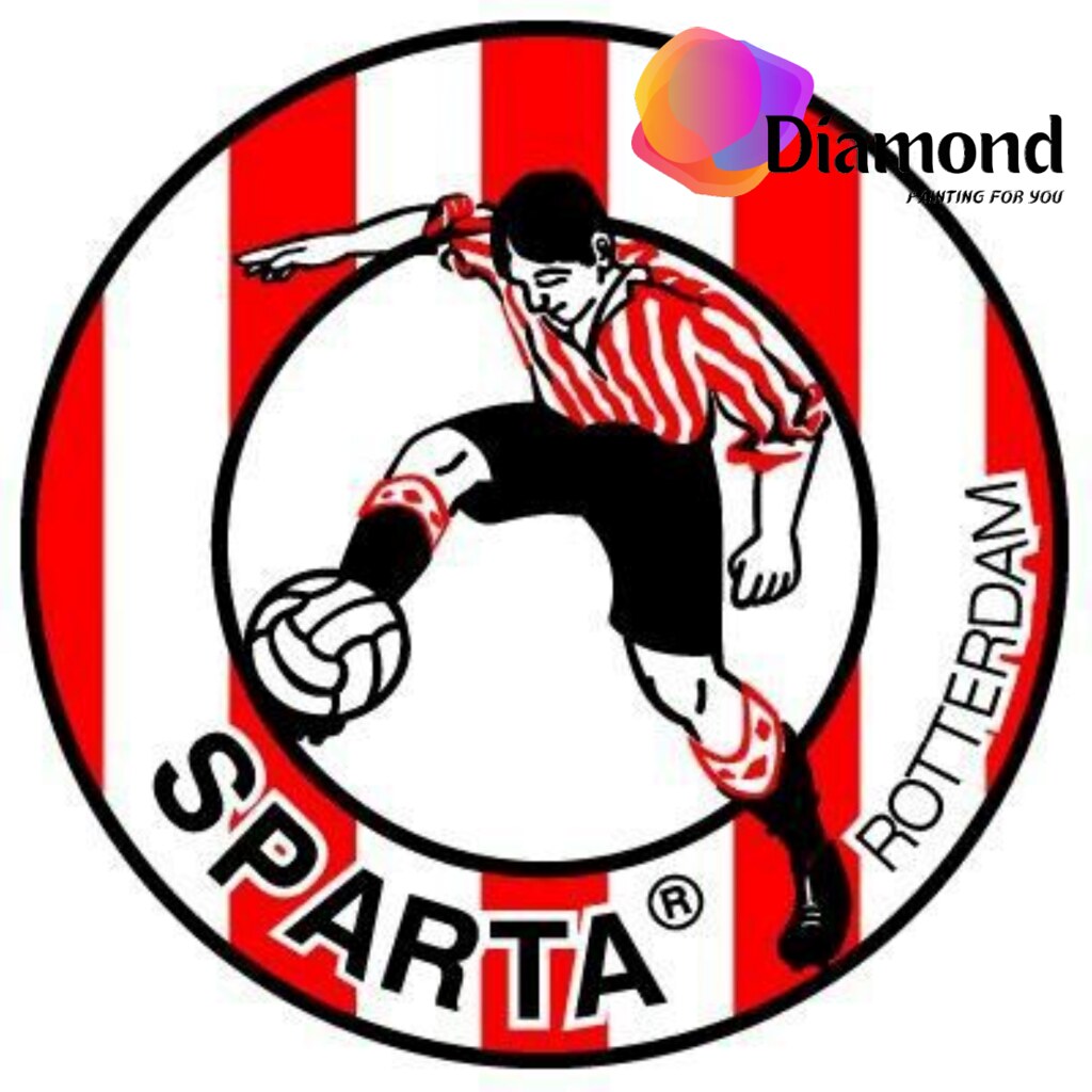 Sparta Rotterdam logo Diamond Painting for you