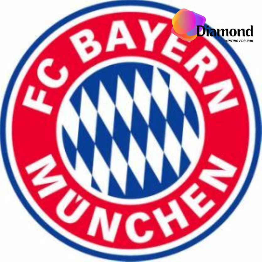 Bayern Munchen logo Diamond Painting for you