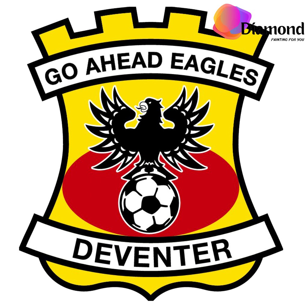 Go Ahead Eagles logo Diamond Painting for you