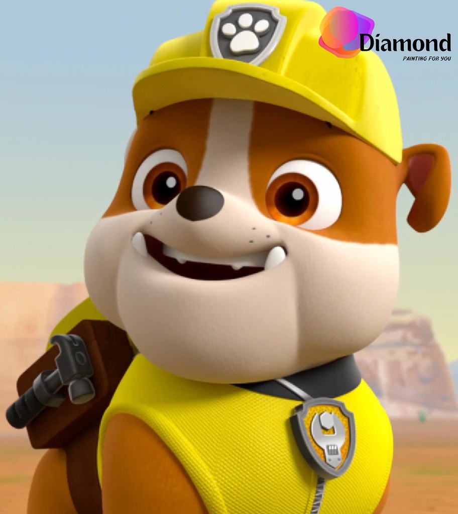 Rubble Paw Patrol Diamond Painting for you