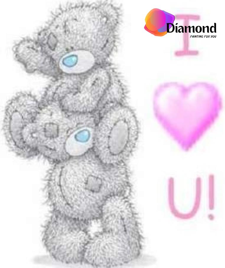 Me to you beertje i love you Diamond Painting for you