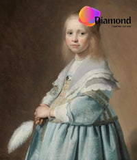Thumbnail for Meisje in Blauwe Jurk van Johannes Cornelisz Verspronck Diamond Painting for you