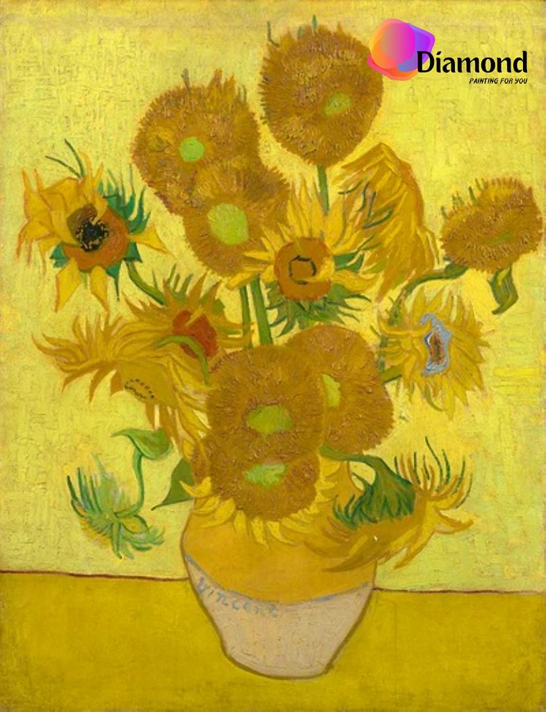 Zonnebloemen van Vincent van Gogh Diamond Painting for you