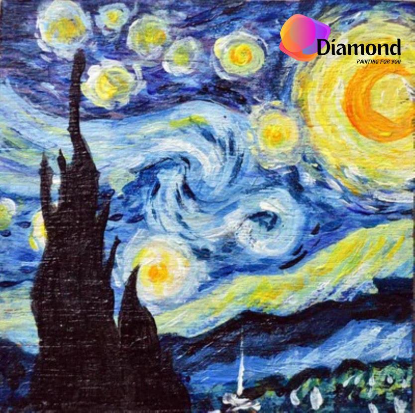Van Gogh's Starry Night Diamond Painting for you