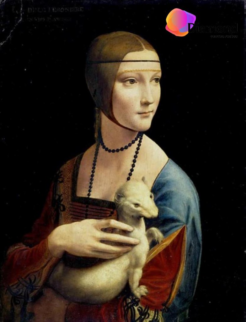 Dame met Hermelijn van Leonardo da Vinci Diamond Painting for you