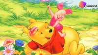 Thumbnail for Winnie the Pooh en knorretje met bloemen Diamond Painting for you