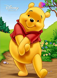 Thumbnail for Winnie The Pooh wandeld Diamond Painting for you