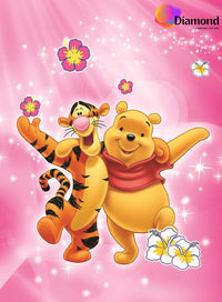 Thumbnail for Winnie the Pooh en tijgertje Diamond Painting for you