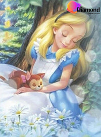 Thumbnail for Slaapende Alice In Wonderland Diamond Painting for you