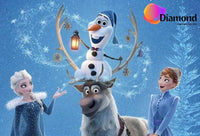 Thumbnail for Frozen Elsa en vrienden met Lampje Diamond Painting for you