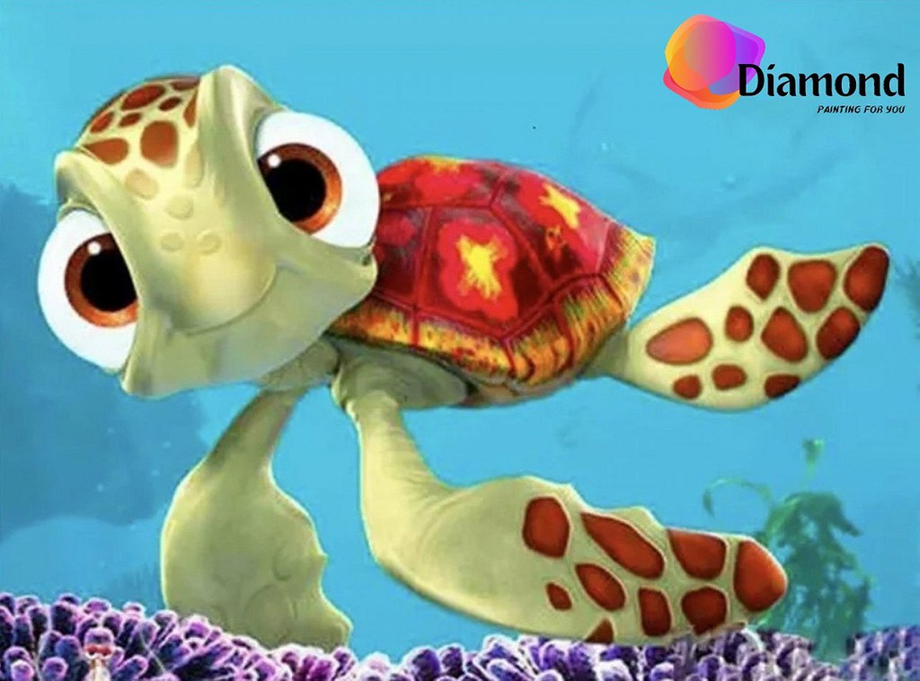 Finding Nemo schildpad Squirt onschuldig Diamond Painting for you
