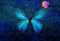 Thumbnail for Blauwe Vlinder Paarse vlinder Diamond Painting for you