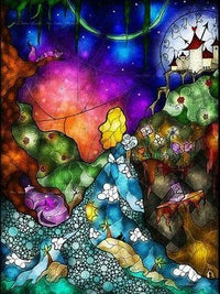 Thumbnail for Alice In Wonderland Mozaiek Diamond Painting for you