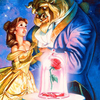 Thumbnail for Belle en het Beest met Roos Diamond Painting for you