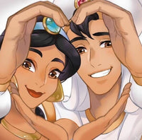Thumbnail for  Aladdin met Jasmine  Diamond Painting for you