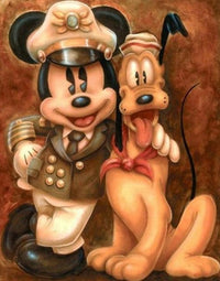 Thumbnail for Mickey Mousee & Pluto safari Diamond Painting for you