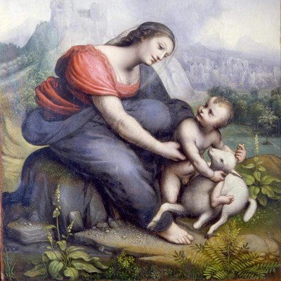 De Maagd en het Kind met de Heilige Anna van Leonardo da Vinci Diamond Painting for you