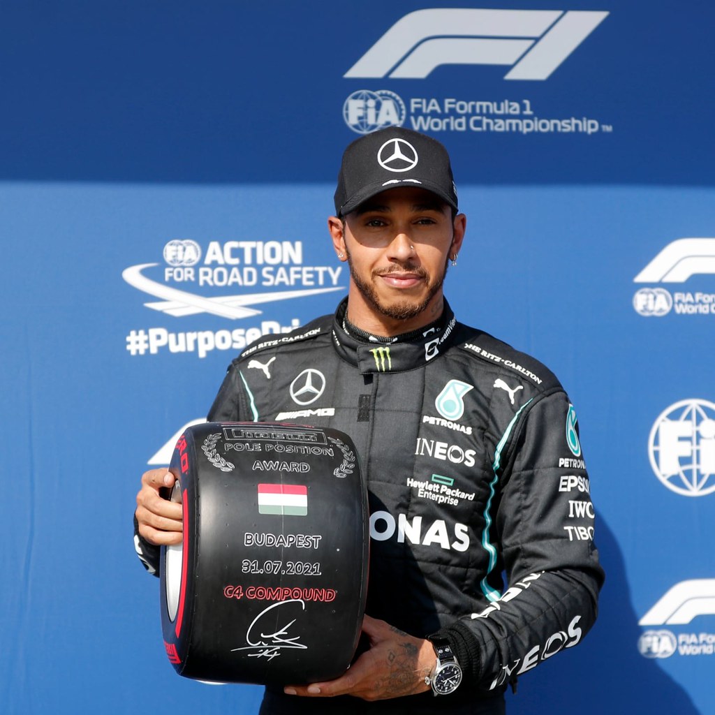 Lewis Hamilton pole position Diamond Painting for you