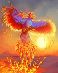 Thumbnail for Phoenix Bird of Fiery Rebirth Diamond Painting for you
