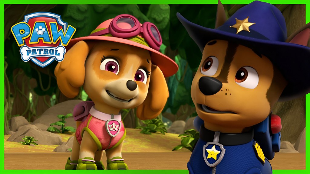 Paw Patrol Chase met Sky Diamond Painting for you